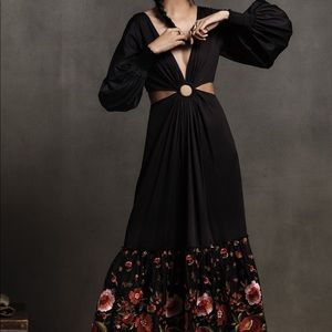 Anthropology maxi dress
